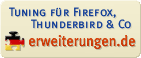 Erweiterungen f&uuml;r Firefox & ThunderBird